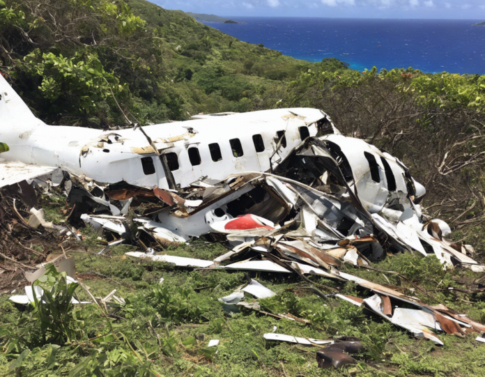 In the Wake of an Airplane Crash Bequias Recovery Efforts
